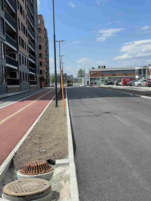 Sundland Drammen Ny vei og GS vei