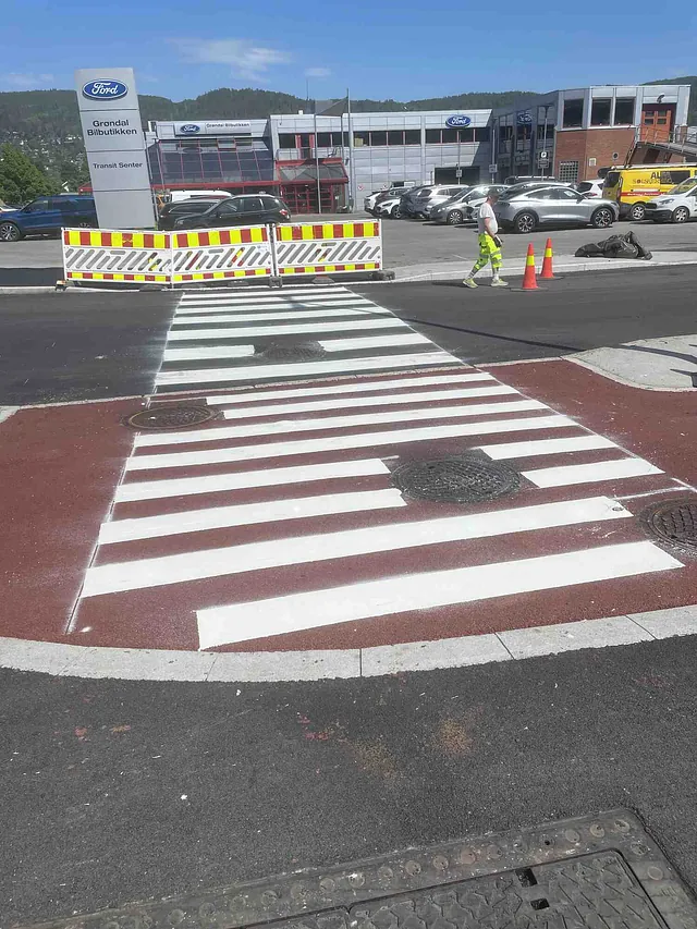 Sundland Drammen Ny vei og GS vei